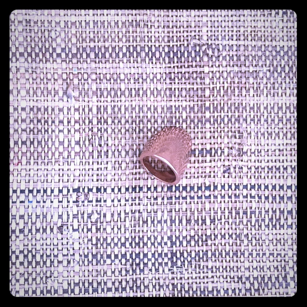 Rose gold (fantasy) fashionable ring